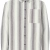 Solid celadon shirt 7 Venturo Stripe Shirt