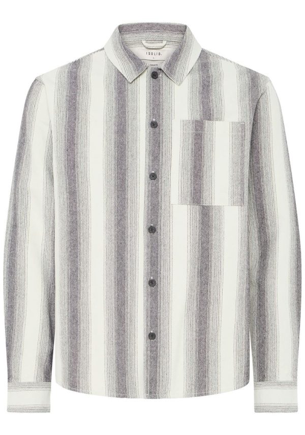 Solid celadon shirt 7 Venturo Stripe Shirt