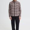 Tavish Fudge Red Check Shirt