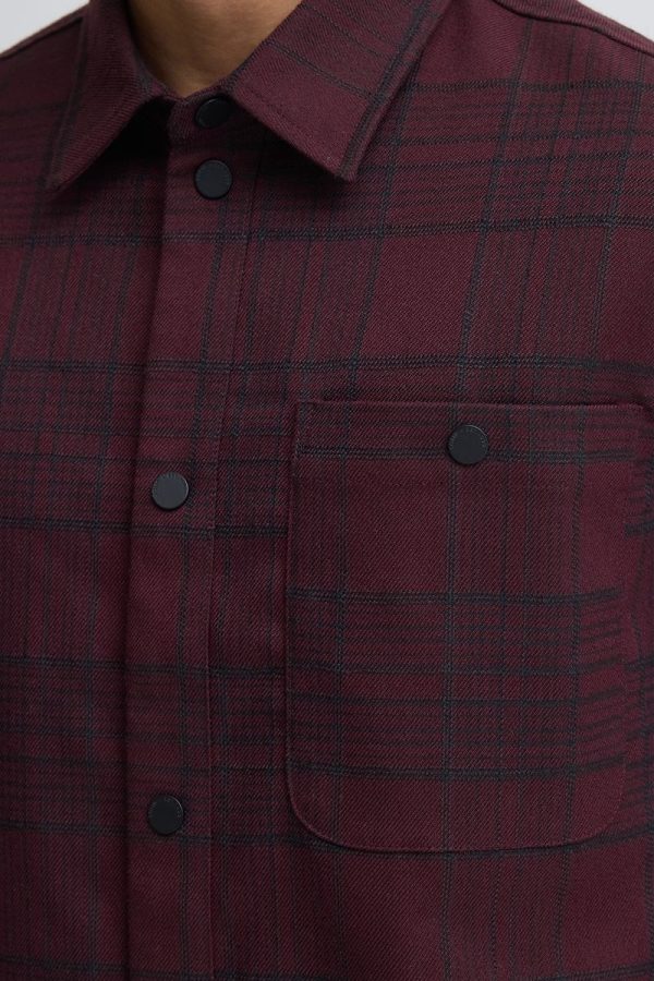 Solid vornan shirt 1 Vornan Check Shirt