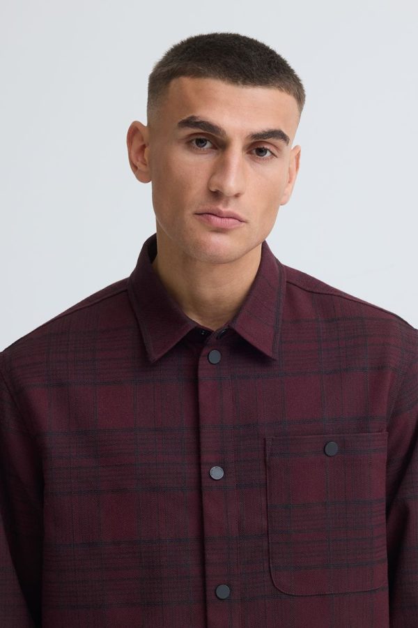 Solid vornan shirt 2 Vornan Check Shirt