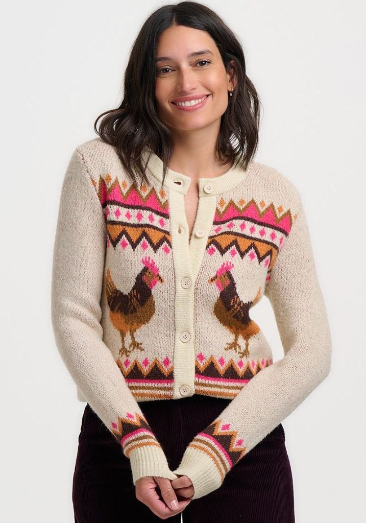 Larisa Chicken Cardigan