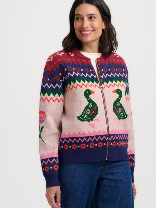 Sugarhill duck sweater 3 Solana Duck Cardigan