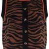 Sugarhill leopard waistcoat 2 Natalie Tiger Waistcoat