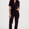 Sugarhill plum cord jumpsuit 1 Meredith Corduroy Jumpsuit