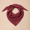Berry Merino Wool Scarf