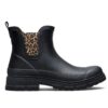 Leopard Lua Fur Lined Rain Boots