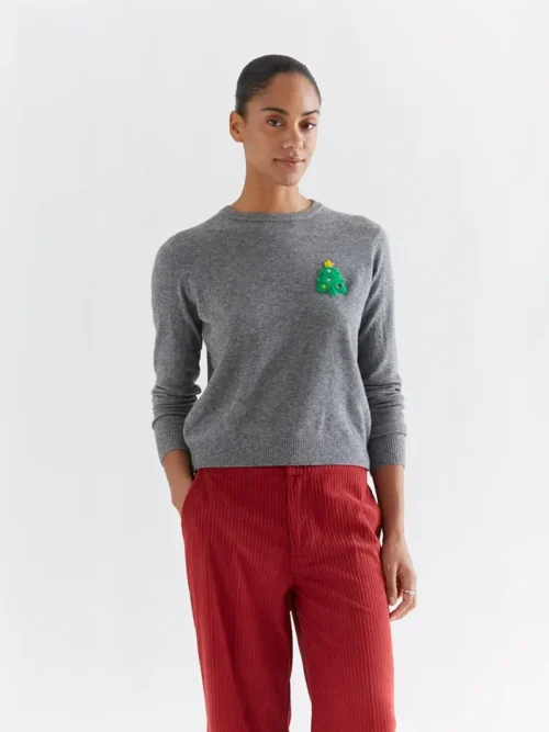 Compania christmas grey knit 2 Kevin's Christmas Sweater