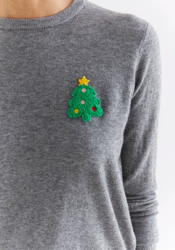 Compania christmas grey knit 3 Kevin's Christmas Sweater