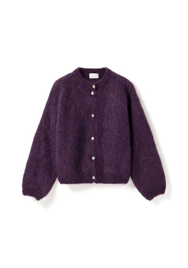Wine Tasting Kae Mohair Cardigan