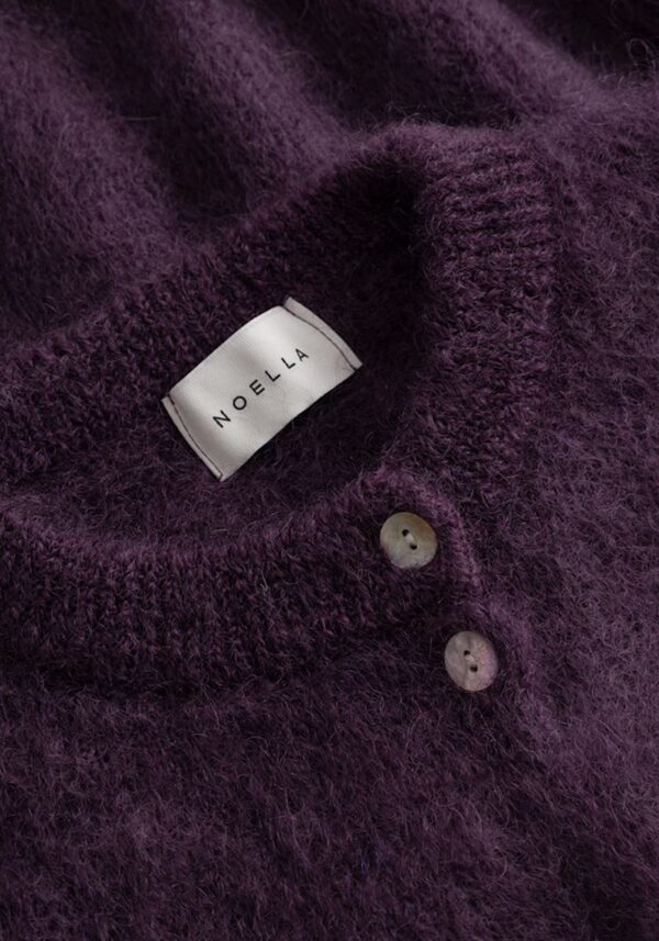 Wine Tasting Kae Mohair Cardigan