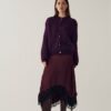 Wine Tasting Kae Mohair Cardigan