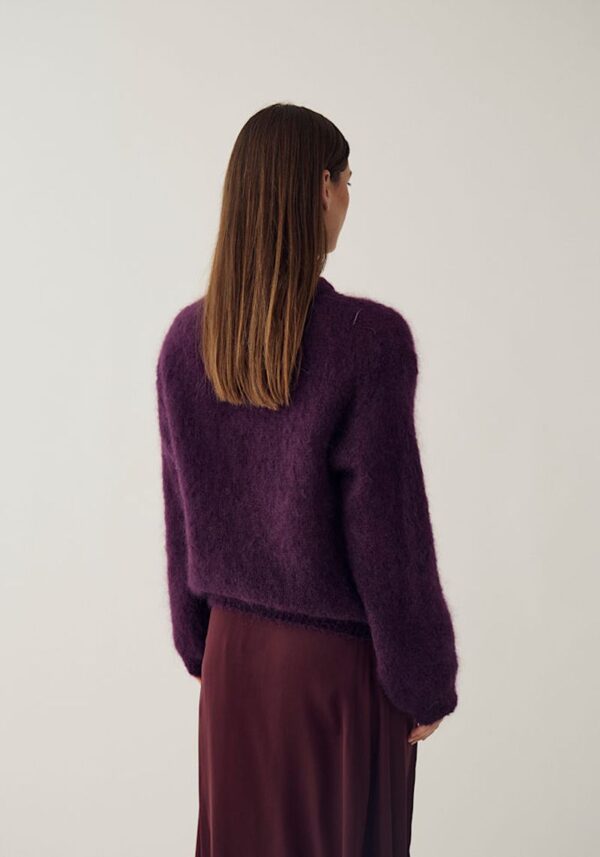 Wine Tasting Kae Mohair Cardigan