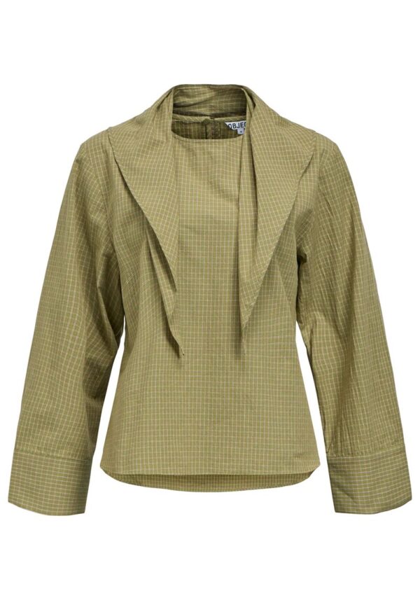 Object green blouse 3 Yvonne blouse