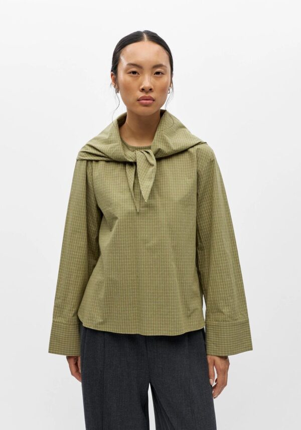 Object green blouse 5 Yvonne blouse