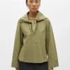 Object green check shirt 1 Yvonne blouse