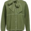 Object green sweat 2 Jasmin Green Cargigan