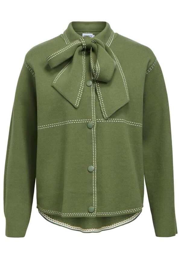 Object green sweat 2 Jasmin Green Cargigan
