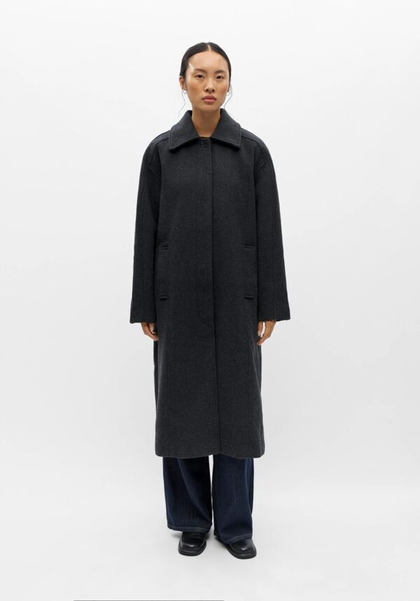 Object grey wool coat 5 Wool blend Coat