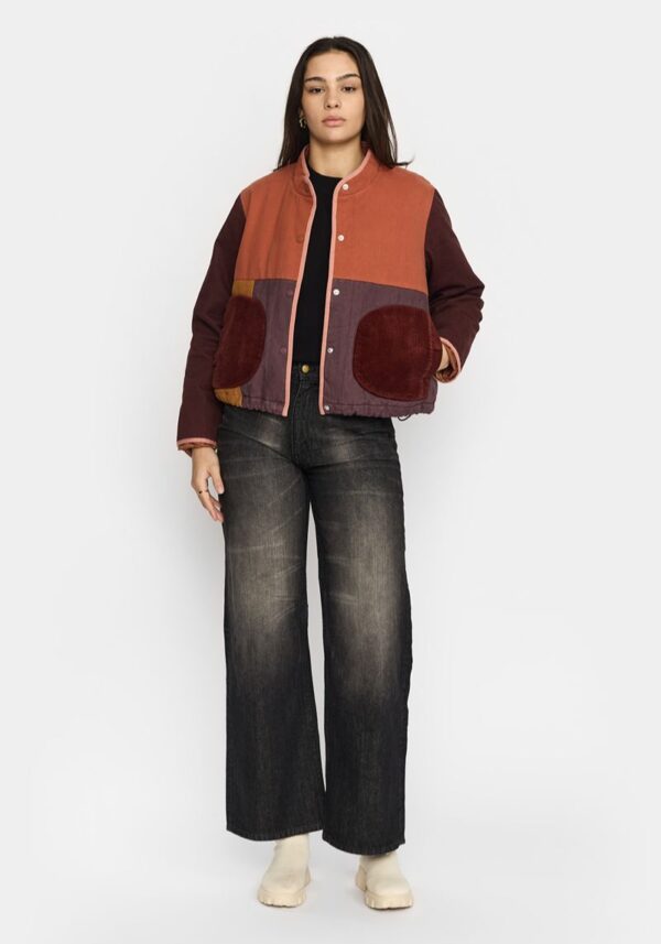 Selfhood patchwork jacket 1 Selfhood Jewel Patchwork Quilted Jacket