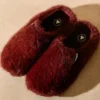 Verbenas york burgundy 1 York Burgundy Slippers